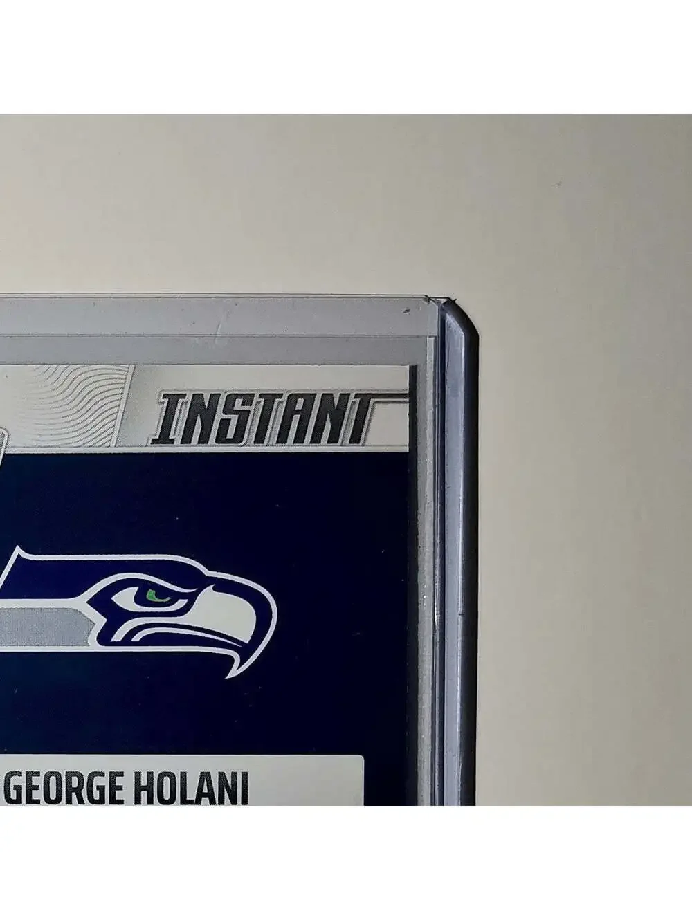 George Holani 2026 Panini NFL Super Bowl LIX Champions #5 Card Seattle Seahawks